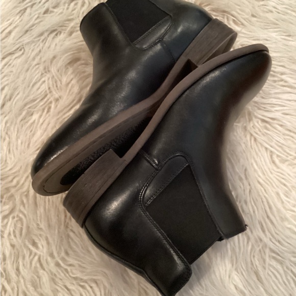 Jousen Milan Mens ankle Boots ,all Leather size mens 8 black Chelsea - Picture 4 of 9